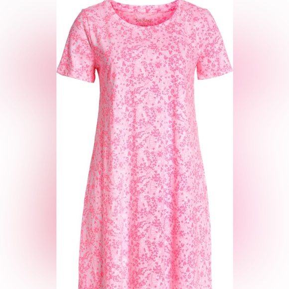 Lilly Pulitzer Size Small Tee Shirt Dress - Picture 2 of 2